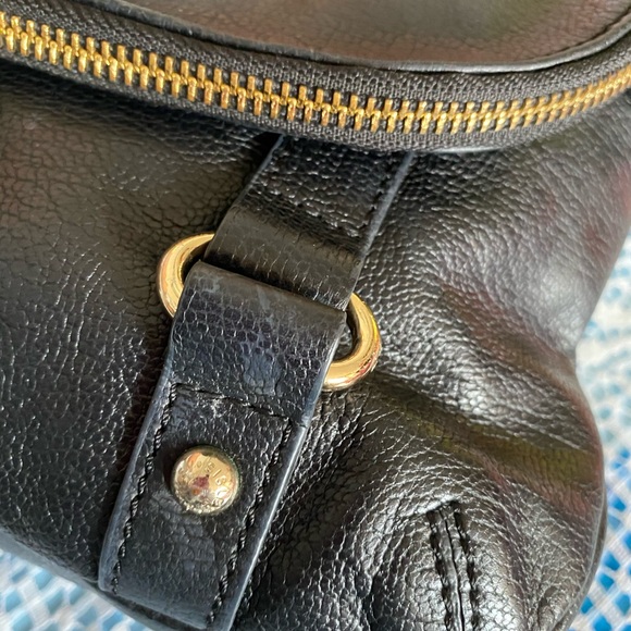 USED AUTHENTIC SISLEY LEATHER SLING BAG - Picture 5 of 16